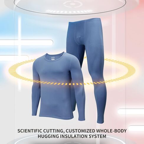 Men's Thermal Underwear Sets All-Purpose Long Jonhs Sets Autumn And Winter Base Layer Pajams For Teenager Big Boy in Saudi Arabia