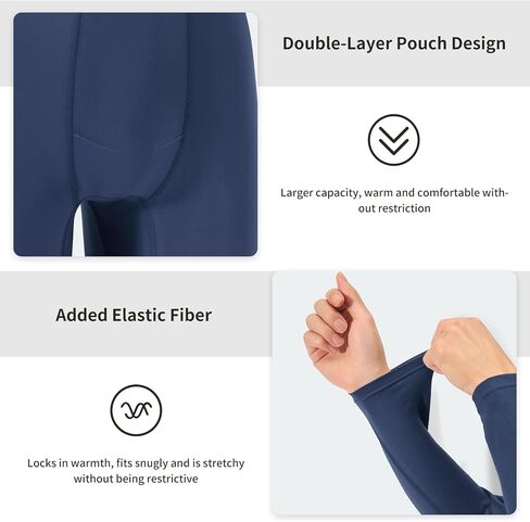 Men's Thermal Underwear Sets All-Purpose Long Jonhs Sets Autumn And Winter Base Layer Pajams For Teenager Big Boy in Saudi Arabia