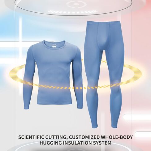 Men's Thermal Underwear Sets All-Purpose Long Jonhs Sets Autumn And Winter Base Layer Pajams For Teenager Big Boy in Saudi Arabia