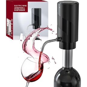Wine Decanter,Wine Aerator Pourer,Wine Decanter with Aerator,Electric Wine Aerator and Pourer,Electric Wine Aerator and Dispenser