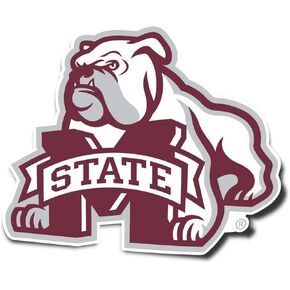 Desert Cactus Mississippi State University Sticker Bulldogs MSU Hail State Vinyl Decal Laptop Water Bottle Car Scrapbook (IND 7)