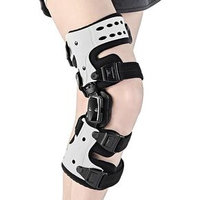 OA Unloader Knee Brace-Unloader Knee Brace for Osteoarthritis, Arthritis Pain, Cartilage Repair, Bone on Bone Knee Joint Pain, Lateral Degeneration Knee Support (Right White)