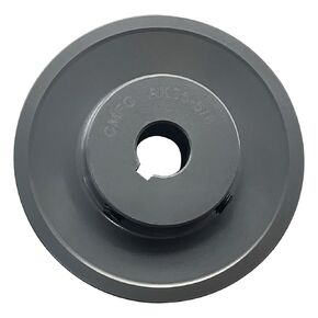 AK35-5/8 v Belt Pulley, 3.55'' inch OD 5/8 Inch Bore,Cast Iron Material, AK Single Groove Mechanical v-Belt Pulleys for "4L" or "A" or "3L" Belts,AK35X5/8 Pulley