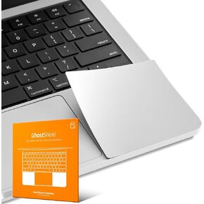 UPPERCASE Premium Palm Rest Protector Skin Cover Set Compatible with 2021+ MacBook Pro 14", Silver