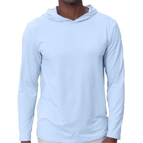 سترة بغطاء للرأس للرجال من Lexiart، سترة رياضية للجري، سترة بقلنسوة مناسبة للعضلات in Kuwait