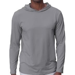Lexiart Mens Hooded Sweater Athlete Running Hoodie Muscle Fit Hood Sweatshirt