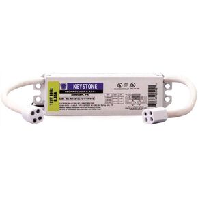 Keystone Ballasts 22 & 32 Watt or 32 & 40 Watt circline, 120V, w/sockets, ELECTRONIC model number KTEB-2C72-1-TP-WS-CP