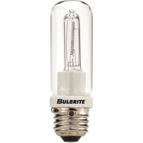 Bulbrite Halogen T10 Q250CL/EDT 120-Volt Halogen JDD Type Tubular Medium E26 Bulb, 250-Watt,Clear