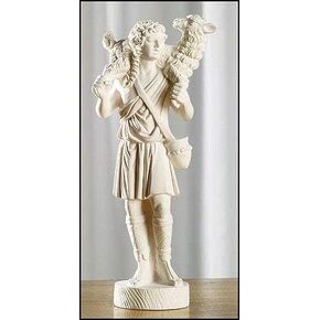 Autom 8 1/2" Catech Gd Shp Statue