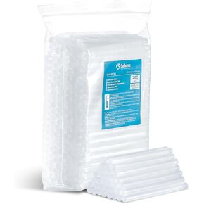 Full Size Glue Sticks, GoGonova 100 Pcs 0.43" x 4" Clear Glue Sticks - Compatible with Most Full Size Glue Guns for DIY, Art Crafting (0.43" x 4")