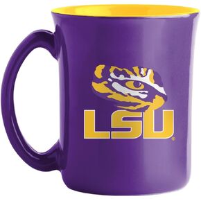 logobrands NCAA Large 15oz Two Toned Cafe Mug with Inner Color (Virginia Tech Hokies)