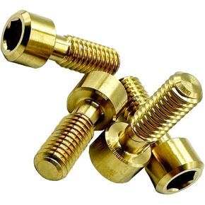 Pack of 4 Pcs Titanium Fixed Bolts Screws for MTB Mountain Bike Disc Caliper in Kuwait