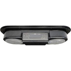 Red Hawk RAD-102 Radio Console Carbon Fiber Golf Carts