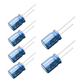 4 pcs Nichicon KA Capacitors 10V 470uf Audio Grade