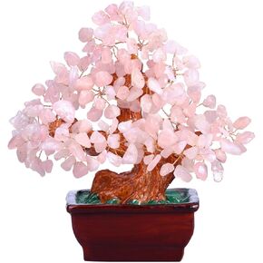 MANIFO 7 Chakra Crystal Tree Reiki Healing Gemstone Money Tree Feng Shui Crystals Stone Tree Home Office Luck Ornament Decoration 6.3 Inch