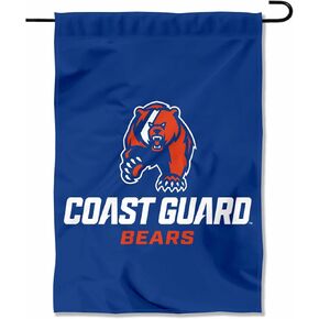 College Flags & Banners Co. US Coast Guard Wordmark Logo Garden Banner Flag
