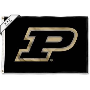 College Flags & Banners Co. Purdue Boilermakers Small 2x3 Foot Flag