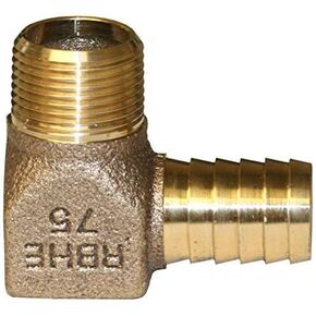 Merrill MFG RBHENL75 3/4" No-Lead Bronze Hydrant Elbow, Bronze