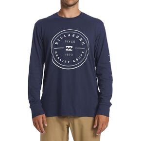Billabong Big and Tall Long Sleeve T Shirts for Men - Cotton Graphic Tee Shirts