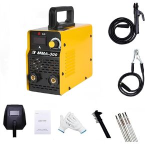 GeRRiT 110V Welding Machine,Stick Welder，Digital Display LCD Mini MMA Welder Beginner Welder for DIY Enthusiasts and Small Welding Projects