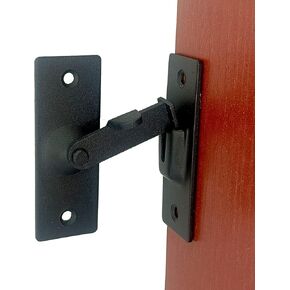 90 degree stainless steel bolt special door lock barn door right angle lock flip door lock curved door buckle (large)