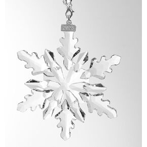 Christmas Crystal Ornaments 2024 Annual Edition Crystal Snowflake Ornaments Star Christmas Tree Crystal Ornaments Home Hanging Decor Gifts (Multicolour) in Kuwait