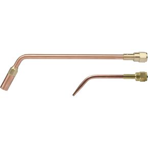Combo: 4-MFA-1 and 0-W-1 Brazing Tip Heating Nozzle Rosebud for 100 Series Victor Torch Handles Oxygen Acetylene