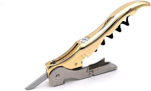 Pulltap's Genuine Slider Boss 150 Wine Key Corkscrew (Oro - 24K Flash Gold) in Saudi Arabia
