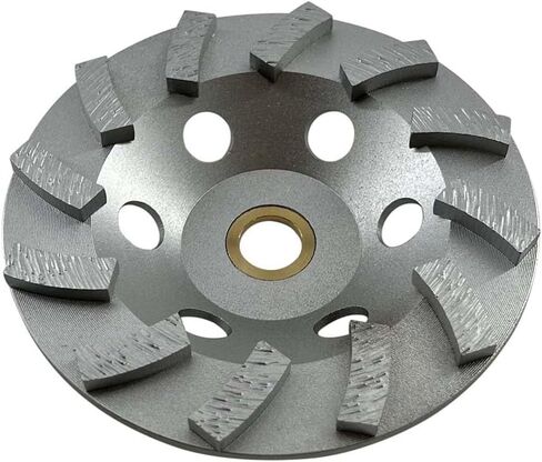 عجلات طحن ماسية مقاس 5 بوصات للخرسانة أو البناء، 12 شريحة اقتصادية توربو، 30/40 حبيبة، سندات متوسطة، 7/8 بوصة - 5/8 بوصة in Kuwait