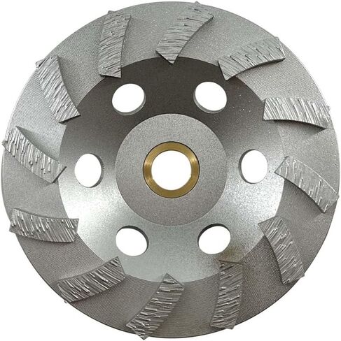 عجلات طحن ماسية مقاس 5 بوصات للخرسانة أو البناء، 12 شريحة اقتصادية توربو، 30/40 حبيبة، سندات متوسطة، 7/8 بوصة - 5/8 بوصة in Kuwait