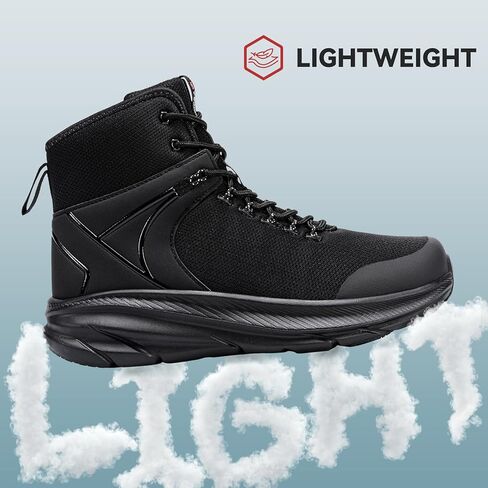LARNMERN الأحذية العسكرية التكتيكية للرجال أحذية قتالية مقاومة للانزلاق 6 بوصة خفيفة الوزن الشرطة المشي لمسافات طويلة دراجة نارية الأحذية in Kuwait