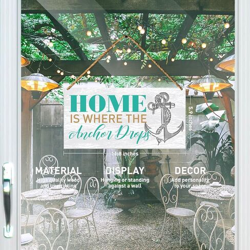 ديكور خشبي للشاطئ، ديكور حمام صيفي للمنزل على الشاطئ، ديكور جداري لغرفة النوم وغرفة المعيشة، ديكور باب المزرعة، ديكورات لافتة معلقة، هدايا الانتقال لمنزل جديد، مملوءة بالشمس in Kuwait