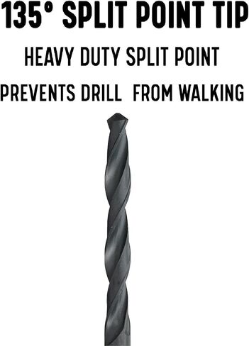 Drill America #40 x 6" High Speed Steel Aircraft Extension Drill Bit, DWDA/C Series in Saudi Arabia