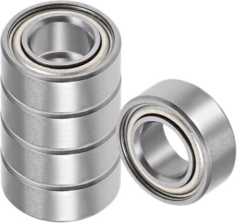 5Pcs MR117ZZ Deep Groove Ball Bearing-[7x11x3mm] Double Shielded Bearing for Industrial Equipment, Motors, Machines, Stainless Steel in Saudi Arabia