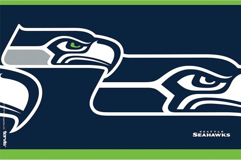 Tervis Triple Walled NFL Seattle Seahawks Insulated Tumbler Cup Keeps Drinks Cold & Hot, 30oz - Stainless Steel, Rush in Saudi Arabia