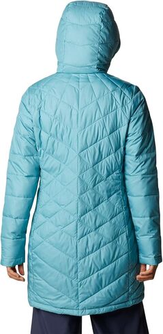 Columbia Women's Heavenly Long Hooded Jacket, Dark Sapphire, Large in Saudi Arabia