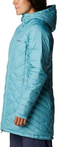 Columbia Women's Heavenly Long Hooded Jacket, Dark Sapphire, Large in Saudi Arabia