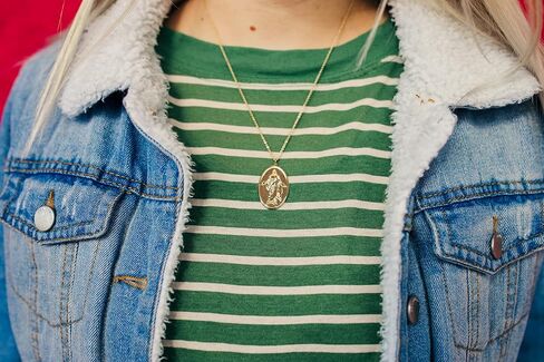 قلادة كريستوس مع سلسلة 18 بوصة وقلادة يسوع الممتدة 2 بوصة للمسيحيين وLDS in Kuwait