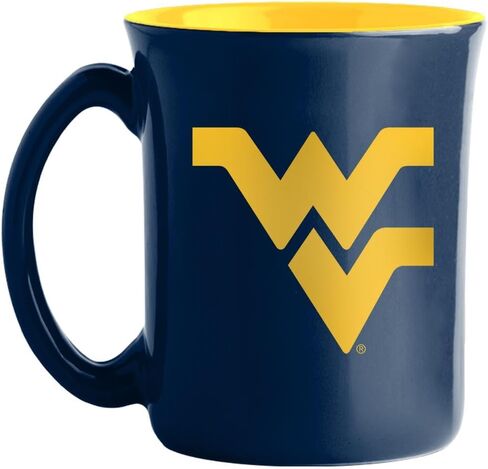 logobrands NCAA Large 15oz Two Toned Cafe Mug with Inner Color (Virginia Tech Hokies) in Saudi Arabia