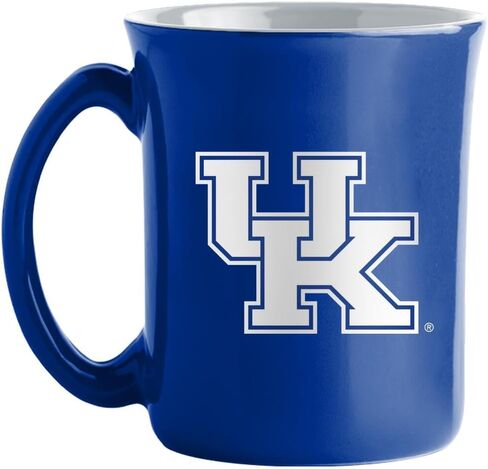 logobrands NCAA Large 15oz Two Toned Cafe Mug with Inner Color (Virginia Tech Hokies) in Saudi Arabia