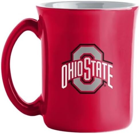logobrands NCAA Large 15oz Two Toned Cafe Mug with Inner Color (Virginia Tech Hokies) in Saudi Arabia
