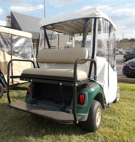 Golf Cart Cover – 3-Sided “Over-The-Top" Cart Cover for Club Car Onward/Precedent/Tempo – Golf Cart Cover Enclosure – Sunbrella Canvas - Cart Cover for Golfers – Fits Golf Bags, Utility Box in Saudi Arabia