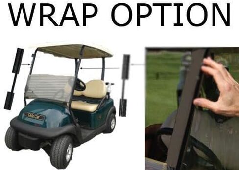 Golf Cart Cover – 3-Sided “Over-The-Top" Cart Cover for Club Car Onward/Precedent/Tempo – Golf Cart Cover Enclosure – Sunbrella Canvas - Cart Cover for Golfers – Fits Golf Bags, Utility Box in Saudi Arabia