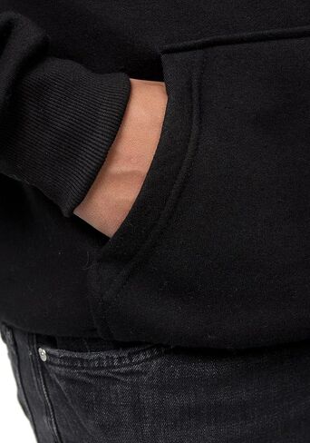 سويت شيرت بغطاء للرأس للرجال، سويت شيرت رياضي متوسط ​​الوزن للرجال، بأكمام طويلة، قميص من الصوف مع جيب in Kuwait