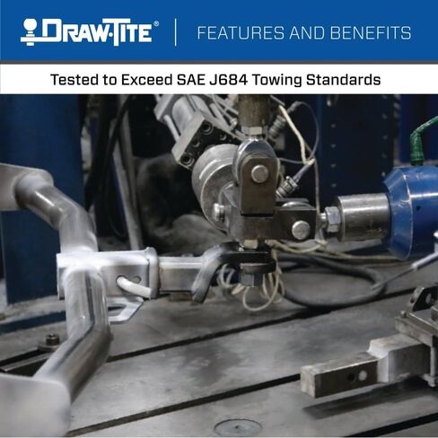 Draw-Tite 76170 Class 3 Trailer Hitch, 2 Inch Receiver, Black, Compatible with 2018-2022 Honda Odyssey in Saudi Arabia