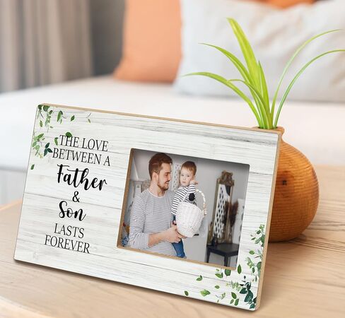 The Love Between a Mother and Daughter Lasts Forever Picture Frame,Mother and Daughter 12×6 inch Wooden Tabletop Photo Frame for Birthday Mother's Day,Memorial Mom Gifts from Daughter in Saudi Arabia