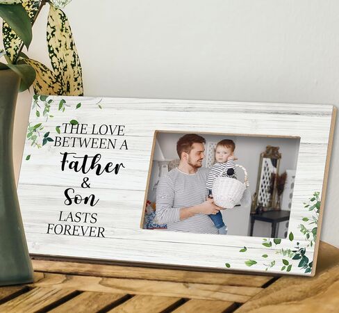 The Love Between a Mother and Daughter Lasts Forever Picture Frame,Mother and Daughter 12×6 inch Wooden Tabletop Photo Frame for Birthday Mother's Day,Memorial Mom Gifts from Daughter in Saudi Arabia