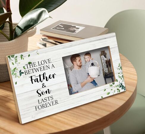The Love Between a Mother and Daughter Lasts Forever Picture Frame,Mother and Daughter 12×6 inch Wooden Tabletop Photo Frame for Birthday Mother's Day,Memorial Mom Gifts from Daughter in Saudi Arabia