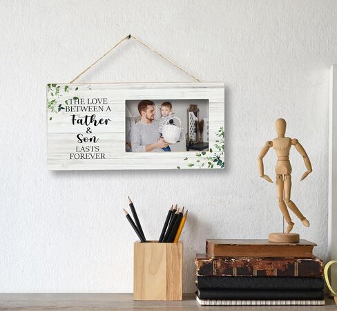 The Love Between a Mother and Daughter Lasts Forever Picture Frame,Mother and Daughter 12×6 inch Wooden Tabletop Photo Frame for Birthday Mother's Day,Memorial Mom Gifts from Daughter in Saudi Arabia