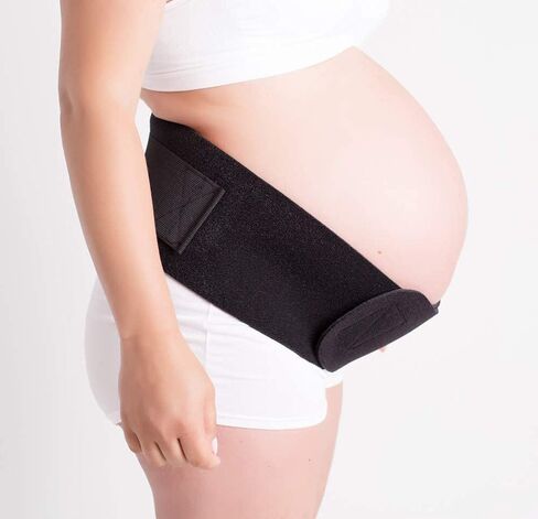 Baby Belly Band - Pregnancy & Maternity Belt With Medium Compression Groin Band - For Back, Hernia, and Pelvic Floor Pain - Medium in Saudi Arabia